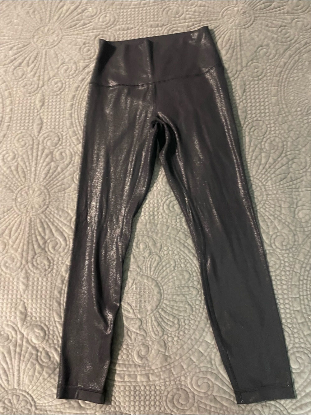 Shiny Black Align Lululemon Leggings